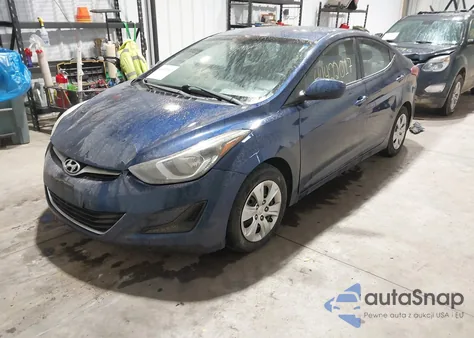 2016 Hyundai Elantra Se z USA, uszkodzony, nr VIN 5NPDH4AE2GH663577